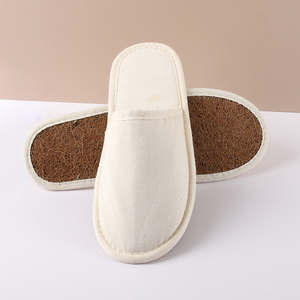 Nuevo estilo <span class=keywords><strong>Hotel</strong></span> Suministros Zapatillas desechables Salón de belleza Lino <span class=keywords><strong>Hotel</strong></span> Aerolínea Zapatilla - Product Image 3