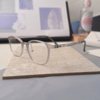 Gafas Ligeras U2909 para Estudiantes, Lentes Planas Anti Luz Azul, Estilo Coreano, Lentes Lisas