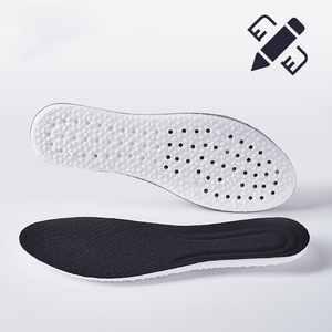 Semelles de sport confortables pour hommes et femmes en mousse à mémoire de forme en <span class=keywords><strong>silicone</strong></span> absorbant les chocs semelles intérieures respirantes pour la course à pied - Product Image 3