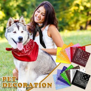 Bandanas en coton 100 % en gros pour hommes et femmes, 21 x 21 pouces, mouchoirs de cowboy pour fêtes, costumes et animaux de compagnie - Product Image 3
