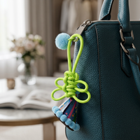 Taktik 550 Paracord Yusufçuk Çanta Süsü Anahtarlık Örgülü Halat Hayvan Figürlü Kolye El Dokuması Fermuar Çekme Aparatı Açık Hava Seyahat Ekipmanları İçin