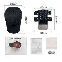 Casquette de thérapie par lumière rouge portable Shomfrs avec mini-lampe LED intégrée 660nm 850nm