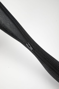 Zipper Braided PET <strong>Cable</strong> Sleeve Cover Flexible Wire Cord <strong>Hider</strong> 30mm <strong>Cable</strong> Management Organizer for Home Office Computer TV Desk - Product Image 5
