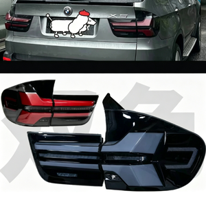 ไฟท้าย LED สีแดงใสคุณภาพสูงรุ่นใหม่ X5 E70 ปี 2007-2013 แบบ LCI ความสว่าง 6000K 6000 ลูเมนส์ พร้อมไฟเลี้ยวแบบ Sequential สำหรับติดตั้งเพิ่มเติม - Product Image 6