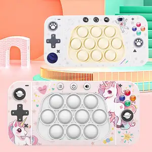 2023 New Quick Push Game Console Machine Whack A Mole Thinking Logic Focus Educational Puzzle Ball Stress Relief Toys