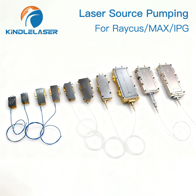 Laser Source Pumping for Raycus/MAX/IPG 120W 500W Fiber Laser Cutting and Engraving Machine Modification Kit Orignal Pre-owned