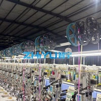 Nouvelle machine à broder multifonctionnelle ZHIYU à 25 têtes, 9 aiguilles, 3 sequins, 5 perles avec cordon