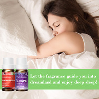 Lot de 6 Huiles Essentielles Naturelles pour Aromathérapie – Pures, Relaxantes, pour Massage Corporel, SPA, Diffuseur Domestique – Parfum Frais et Doux