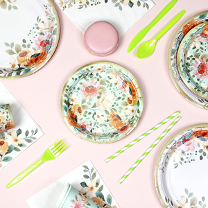 DAMAI Nuevo Diseño para 8 Personas, Decoración para Fiesta en el Jardín, Fiesta de Cumpleaños con Temática Hawaiana, Artículos para la Mesa - Product Image 5