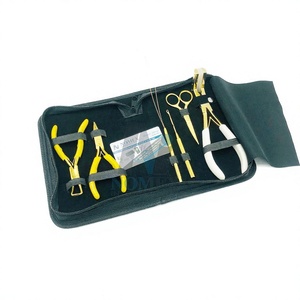 Kit de Herramientas para Extensiones de Cabello Nomex International de Acero Inoxidable con Puntas de Silicona y Pinza para Extensiones Adhesivas, Modelo NI-HET-100 - Product Image 1