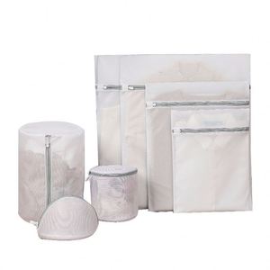 Bolsa de malla engrosada para lavadora, protector de ropa delicada con cremallera, para lencería, chaquetas de plumón, sujetadores y ropa. - Product Image 1