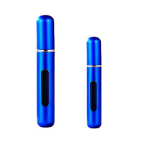 3ml 5ml 8ml Ensemble de sous-embouteillage en verre gonflable à fond en gros petit échantillon de parfum vide bouteille en aluminium rechargeable
