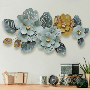 Ensemble de trois art suspendus décoration murale en métal pour la maison décoration murale moderne affichage de décoration murale cadre de chambre et de salon - Product Image 6