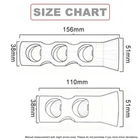 Nouveau silencieux intermédiaire de 51 mm pour moto, insert d'échappement avant, réducteur de bruit, éliminateur de décibels, en acier universel argenté