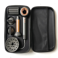 Sèche-cheveux ionique haute vitesse pour salon 130000 tr/min avec diffuseur, 4 réglages de vitesse, pour hôtel et usage domestique, sac de rangement inclus