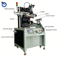 Equipo de Serigrafía Cilíndrica Automático SGW para Productos Redondos de Plástico y Vidrio