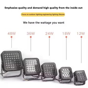Ngoài trời không thấm nước LED vuông Đèn pha bên ngoài tường Spotlight <span class=keywords><strong>48W</strong></span> độ sáng cao dự án sân lũ ánh sáng - Product Image 3