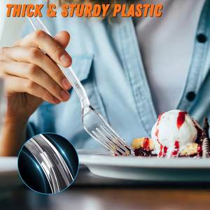 ملعقة بلاستيكية 7 بوصة PS خفيفة الوزن محمولة للمناسبات الخارجية وظائف المدرسة والتخييم أدوات مائدة للاستعمال مرة واحدة - Product Image 3