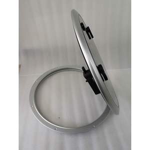 Claraboya/ventana de portal automática redonda de aleación de aluminio y vidrio templado, 6 tamaños, ventilación y transmisión de luz - Product Image 5