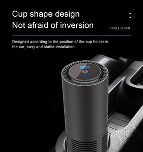 <span class=keywords><strong>เครื่อง</strong></span><span class=keywords><strong>ฟอก</strong></span><span class=keywords><strong>อากาศ</strong></span>แบบพกพาสำหรับรถยนต์พร้อมตัวกรอง HEPA H13แสง UV เซ็นเซอร์ PM2.5ไอออนลบอะลูมิเนียมอัลลอยพร้อมตัวเตือนตัวกรอง - Product Image 6