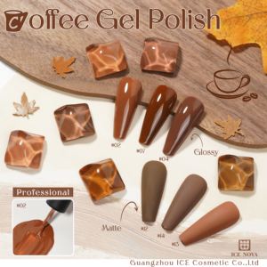 16 couleurs automne café solide ongles <span class=keywords><strong>Uv</strong></span>/<span class=keywords><strong>led</strong></span> Gel vernis <span class=keywords><strong>semi</strong></span>-<span class=keywords><strong>permanent</strong></span> échantillon gratuit longue durée ongles <span class=keywords><strong>Uv</strong></span> Gel vernis Hema/TPO gratuit - Product Image 2