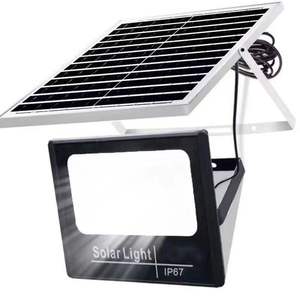 Reflector LED Solar de 300W 5000K IP66 con Certificación CE, Ángulo de Haz de 120°, Control Remoto, Cuerpo de ABS, Iluminación Exterior para Jardín - Product Image 5