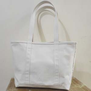 Bolsa de Tela de Lona de Algodón Reutilizable y Ecológica con Logotipo Personalizado Bordado, Asa de Cuerda y Cierre de Cremallera - Product Image 2