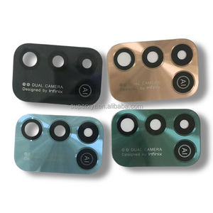 इनफिनिक्स हॉट12 प्ले के लिए 6817 x6816 मोबाइल फोन रियर कैमरा ग्लास लेंस का बैक कैमरा कवर मरम्मत घटकों - Product Image 2