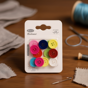 Bottoni Ilan 20mm a 4 Fori Colorati Confezione da 12 - Product Image 2