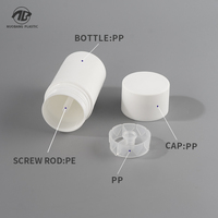 Tubes de déodorant de 50 ml, flacons vides pour bâtonnets, emballages en plastique à mécanisme rotatif pour bâtonnets de crème solaire, vente en gros