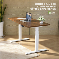 Bureau électrique moderne Cadre de bureau réglable en hauteur Mobilier de bureau Table à hauteur réglable pour le bureau