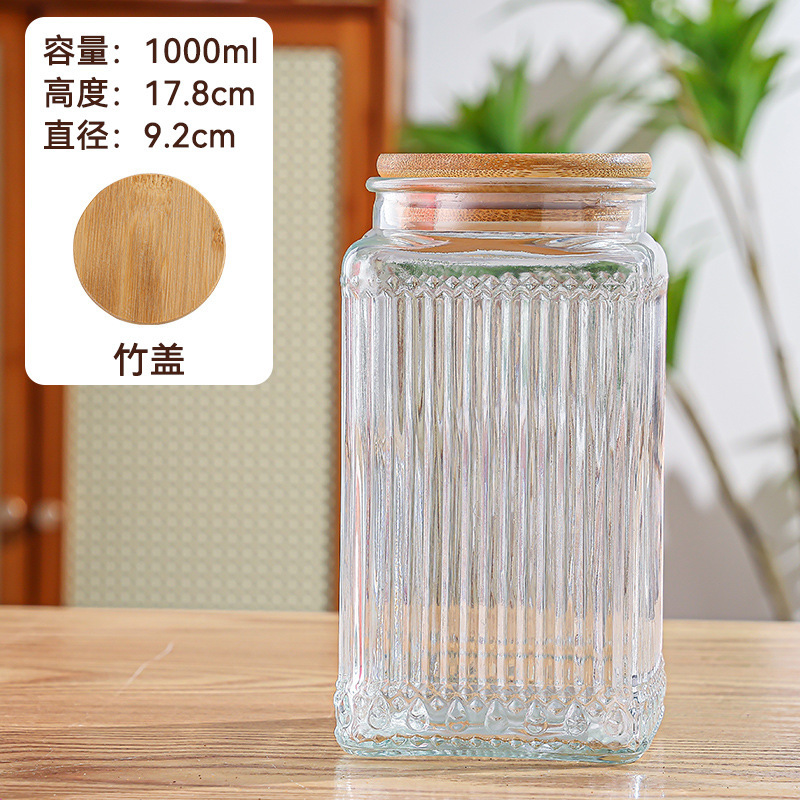 Couverture verticale en bambou transparente de 1000 carrés