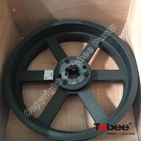 Pompe centrifuge en caoutchouc 10x 8f, poulie 100x8 arc-en-ciel, pour décharge de moulin à tige et minéraux concentrés