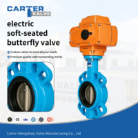 Válvula de Mariposa Eléctrica Manual de Sellado Suave, Acero Inoxidable 304, Tipo Lug, Actuador Inteligente, Cero Fugas, para Gas y Aguas Residuales