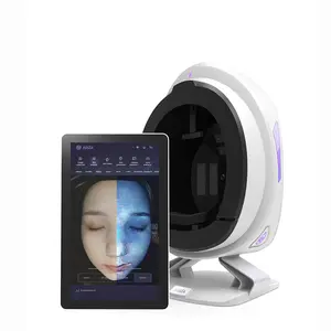 Beleza Equipamentos AI Inteligente Colorido 3D Digital Imagem Diagnóstico Dermatoscópio Visia Face Scanner Skin Analysis máquina