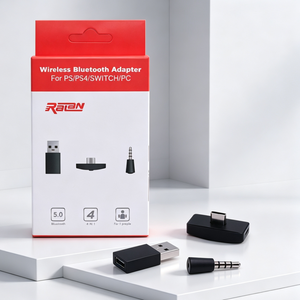 Adaptateur pour casque PS5/<span class=keywords><strong>PS4</strong></span>, récepteur audio NS Bt 5.0 pour Nintendo Switch, adaptateur audio - Product Image 1