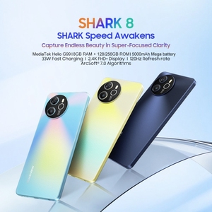 Originale squalo Blackview 8 Smartphone 8GB + 256GB 6.78 pollici Android 13 cellulare 4G cellulare - Product Image 6