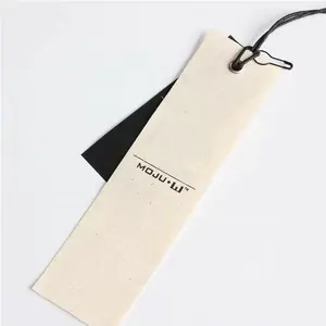 Garment Accessories Garmbeltsotton Labels Printed Cable Shoes Sustainable Fabric Canvas Shoes Paper Hangtag or Embroidered