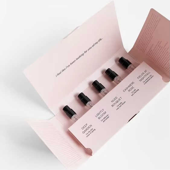 Customized Perfume Box - 14-Bottle Discovery Set Packaging