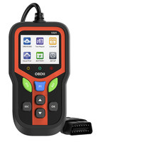 Lector de Códigos OBD2 V321, Escáner de Diagnóstico Automotriz, Lectura/Borrado de Códigos, Detección de Fallas del Automóvil, Sensor de Oxígeno, Pantalla LCD, Android/Windows/iOS
