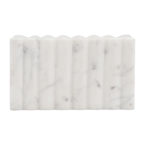 Marble Ridged <b>Storage</b> <b>Box</b> With Lid For Jewelry Keepsake Home Decor Modern Accent <b>Shelf</b> Display - Product Image 6