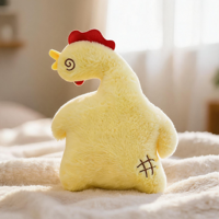 Pemasok Terverifikasi Pabrik Profesional, Boneka Ayam Lucu Bentuk Unik dari Kapas PP Super Lembut dan Mengembang, Hadiah Ulang Tahun Anak