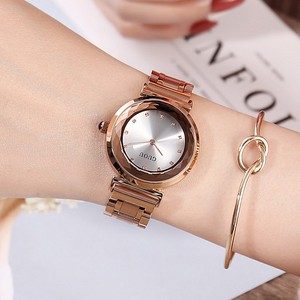 GUOU 6601 elegante <span class=keywords><strong>vintage</strong></span> <span class=keywords><strong>orologio</strong></span> al quarzo femminile di moda in acciaio Inox banda di cristalli di Diamante di vetro in magazzino Casuale <span class=keywords><strong>orologio</strong></span> <span class=keywords><strong>da</strong></span> <span class=keywords><strong>polso</strong></span> - Product Image 2