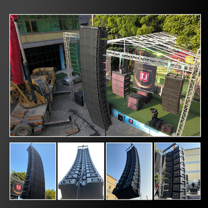 Estágio ao ar livre profissional <span class=keywords><strong>15</strong></span> polegadas linha matriz alto-falantes Igreja sistema de som concerto chifre subwoofer - Product Image 5