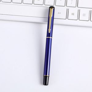 High Quality Custom Logo Metal Roller Gel Ink <b>Pen</b> Luxury Business Branded Promotional Gift Promotional Ballpoint <b>Pens</b> for Office - Product Image 5