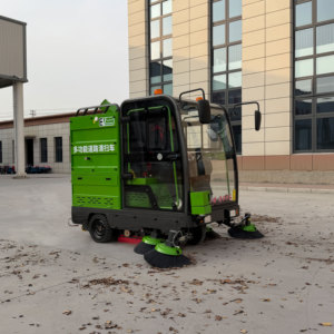 Balayeuse électrique à usage professionnel pour la gestion immobilière, le <span class=keywords><strong>nettoyage</strong></span> des sites extérieurs, les déchets, les pierres, moteur haute puissance - Product Image 4