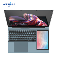 Dizüstü orijinal çift 15.6 "+ 7" satış dizüstü bilgisayarlar Ram 16G 512G SSD Celeron N100 iş dizüstü