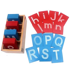 Venta al por mayor barato griego cartas niños DIY juguetes educativos DMF alfabeto madera rompecabezas de los niños