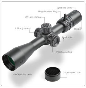 Vente en gros professionnel 4-16x44 FFP SFIR portée rouge/vert illuminé verre gravé réticule antichoc longue portée optique tactique - Product Image 6