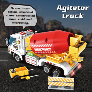 Giocattoli WOMA Building Block <span class=keywords><strong>City</strong></span> <span class=keywords><strong>Builder</strong></span> camion da costruzione Robot che trasforma Figure giocattoli - Product Image 5